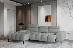 Ecksofa ARIEL hellgrau