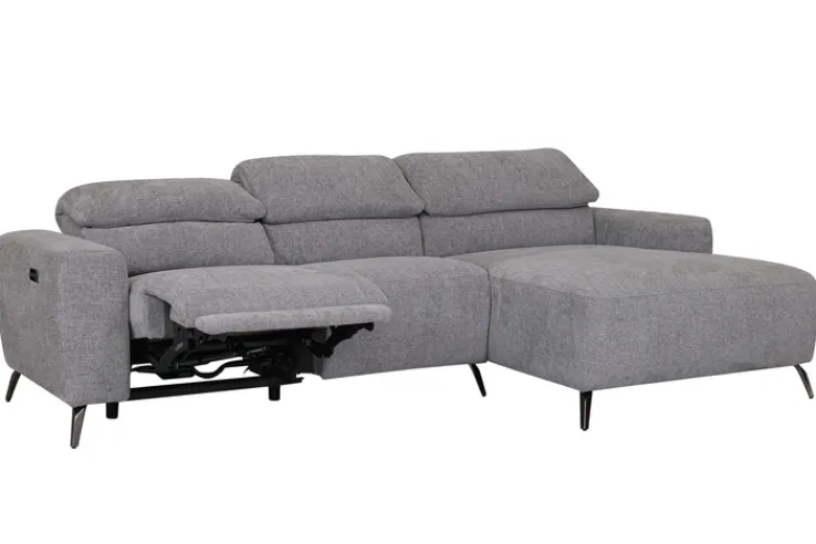 Ecksofa AVELLINO grau