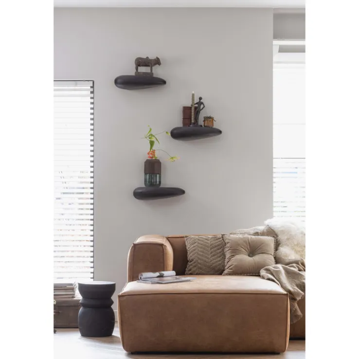 Ecksofa BEAN 175 x 305 cm cognac