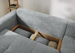 Ecksofa BOZEN grau