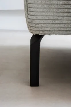 Ecksofa CLEVELAND 273 x 219 cm hellgrau