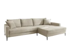 QUARTIER Ecksofa FREYA 267 x 173 cm cream