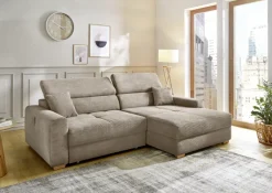 QUARTIER Ecksofa LENNOX taupe