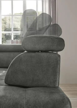 Ecksofa PRAG 282 x 189 cm grey