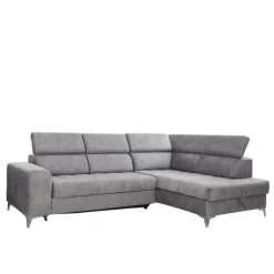 Ecksofa PRAG 282 x 189 cm grey