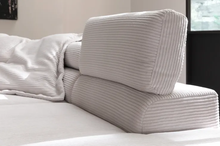 Ecksofa SPRING 273 x 219 cm weiß