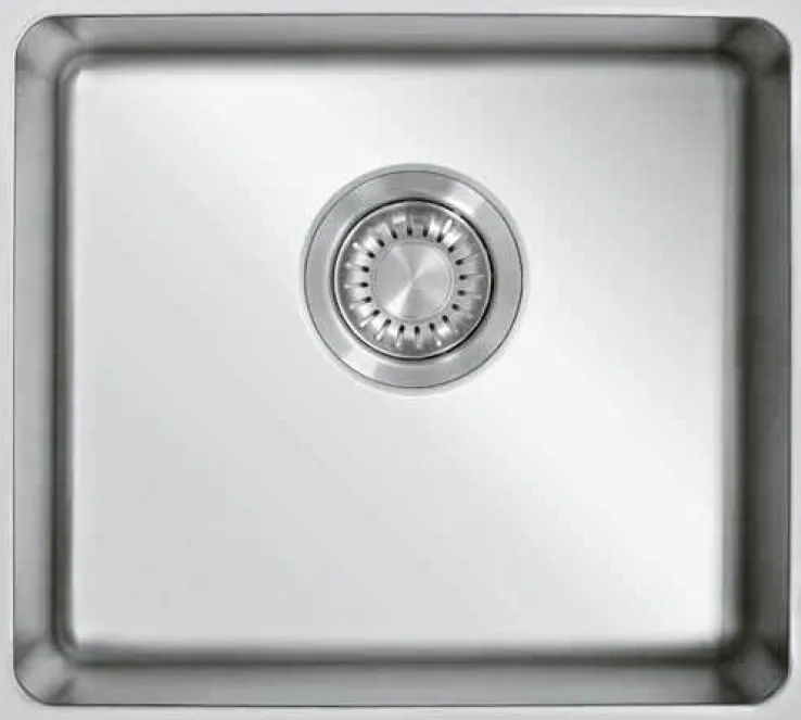 Einbauspüle KANIS silberfarbig