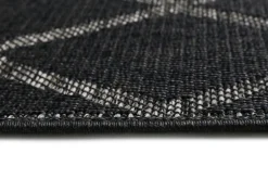 ESPRIT Outdoorteppich RHOMB 80 x 150 cm blau/grau