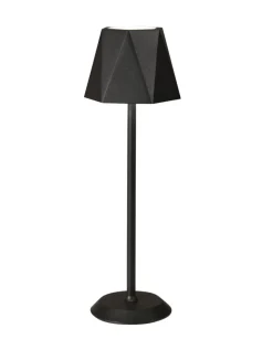 FABAS LUCE Akku LED Tischlampe KATY schwarz