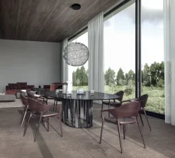 FABAS LUCE LED Pendelleuchte SUMTER 50 cm schwarz