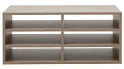 Facheinteilung WEB 75,9 cm Eiche Trüffel sägerau NB