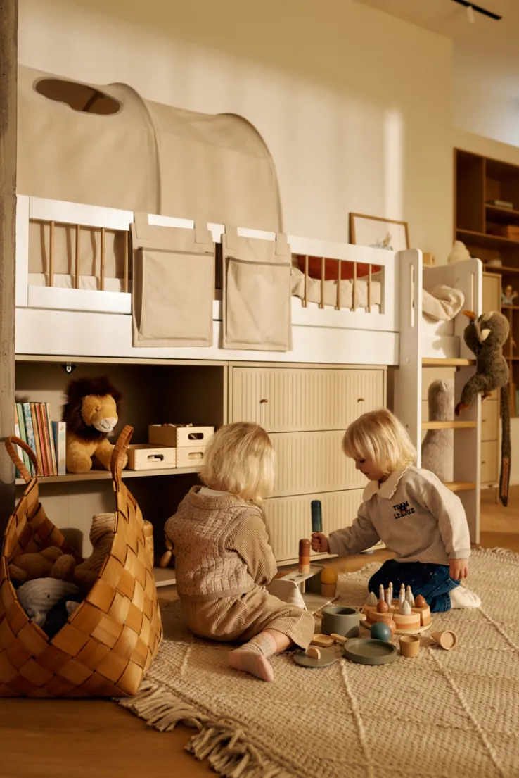 Kinder FLEXA FELXA Betttasche DAWN 3er Set grau