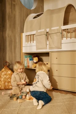 Kinder FLEXA FELXA Betttasche DAWN 3er Set grau