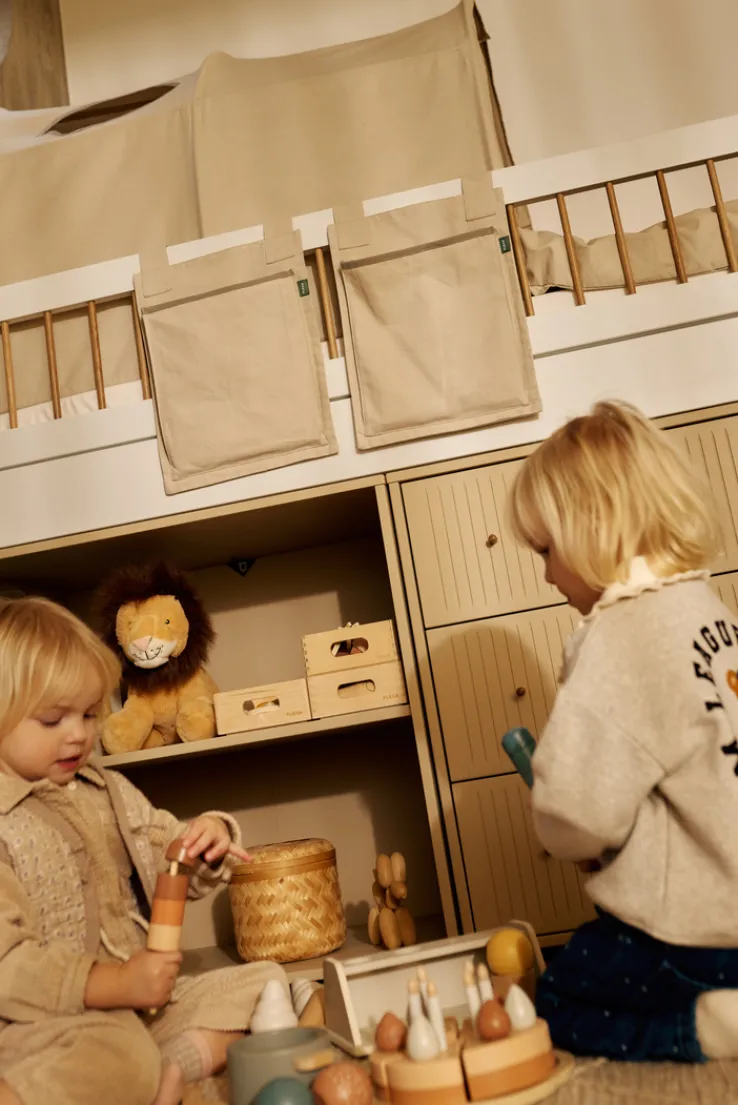 Kinder FLEXA FELXA Betttasche DAWN 3er Set grau