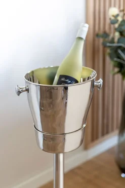 Fink Flaschenkühler mit Ständer ALVARO 81 cm Edelstahl