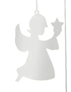 Fink Weihnachten Deko Anhänger Engel HOLYWORKER 11 cm Edelstahl