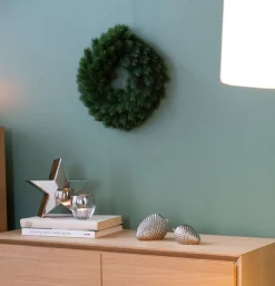 Fink Weihnachtsdeko Zapfen CONE 11 cm silberfarbig