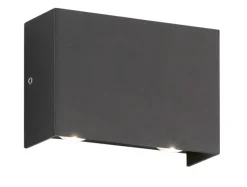 FISCHER & HONSEL LED Außenwandleuchte NAIROBI 12 x 5 cm schwarz