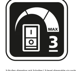 FISCHER & HONSEL LED Stehlampe GISI 20 x 20 x 130 cm