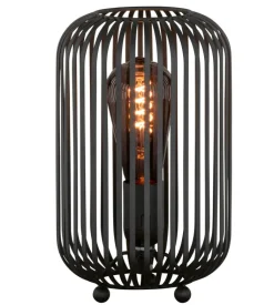 easy! by FHL FISCHER & HONSEL Retrofit Tischlampe CAGE sandschwarz