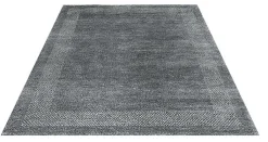 Gabbeh-Teppich CASABLANCA 140 x 200 cm grau/schwarz