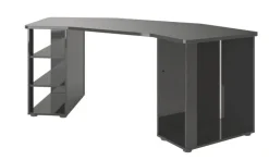 Gaming Tisch PIPPO 205 x 91 cm schwarz