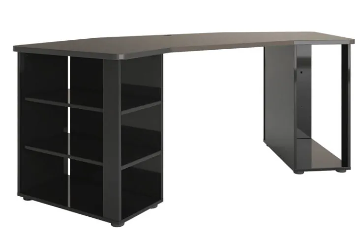 Gaming Tisch PIPPO 205 x 91 cm schwarz