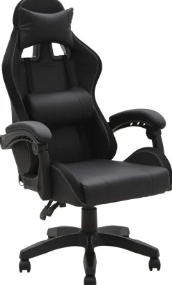 Gaming-Stuhl LED-NEW schwarz