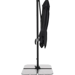 Garden FLAIR Ampelschirm NORMA 2-teilig 230 x 230 cm anthrazit