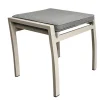Garden FLAIR Fußhocker Outdoor LANA taupe /grau