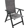 Garden FLAIR Positionsstuhl Garten RON anthrazit /mixgrau