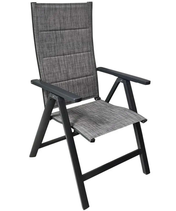 Garden FLAIR Positionsstuhl Garten RON anthrazit /mixgrau