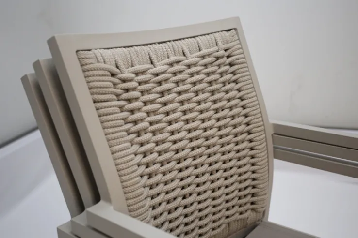 Garden FLAIR Stapelstuhl Garten ROEN 2er Set champagner /taupe