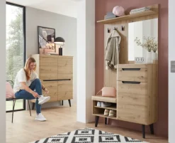 Garderobe TORGE Artisan Eiche