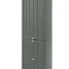 Garderobenschrank ASCOT 60 x 204 cm grün/goldfarbig