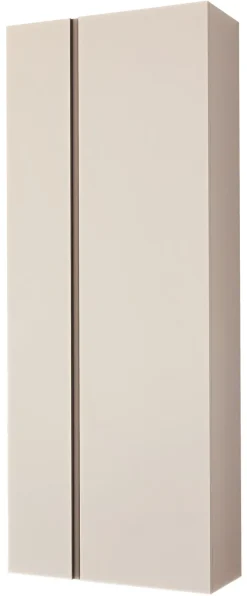 Garderobenschrank GARDASEE 60 x 165 cm sandfarben matt