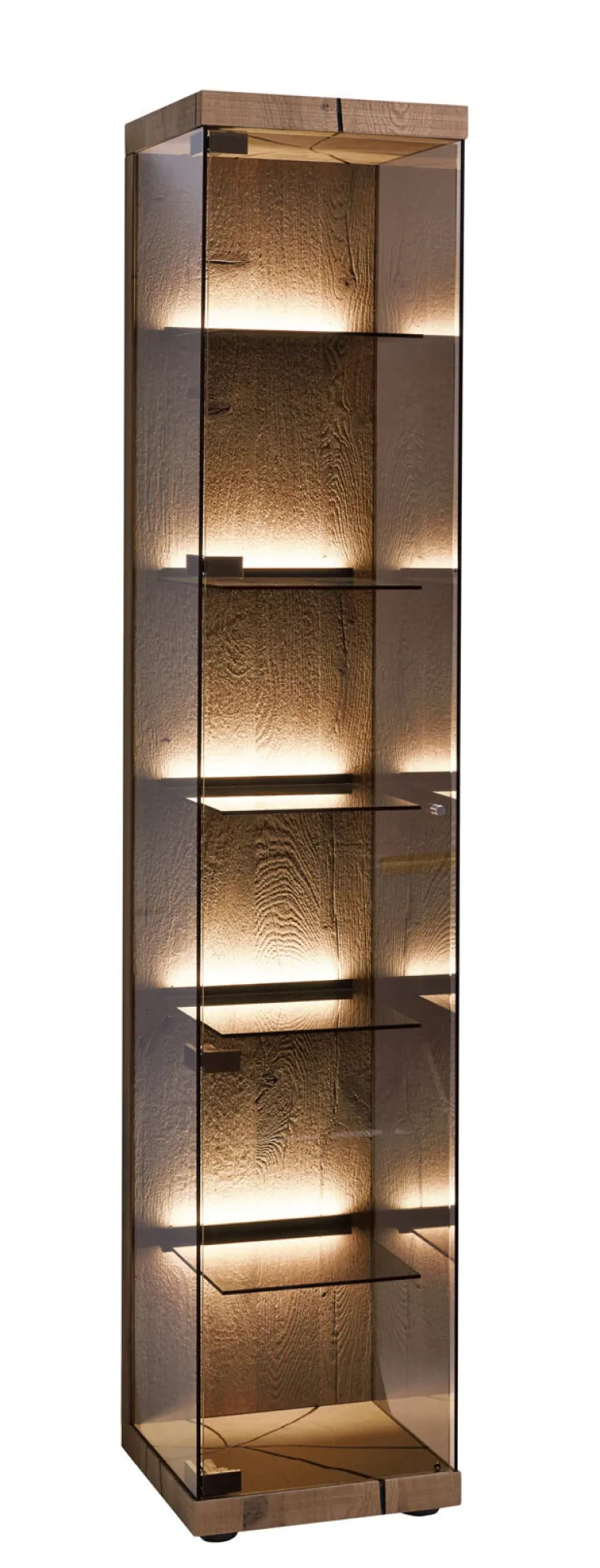 hartmann Vitrine VARA LII Kerneiche Umato sägerau