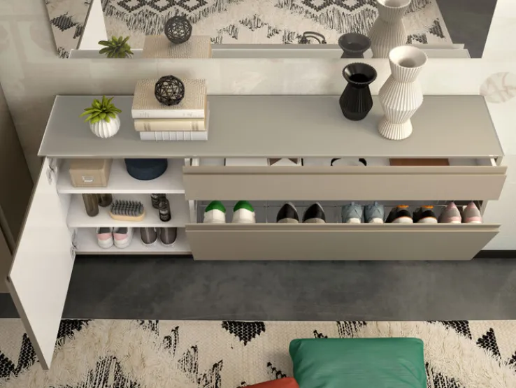 HAUKE HENDRIKS Schuhschrank GARDASEE taupe