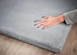 Kinder Hochflorteppich DREAM Ø 160 cm rund grau