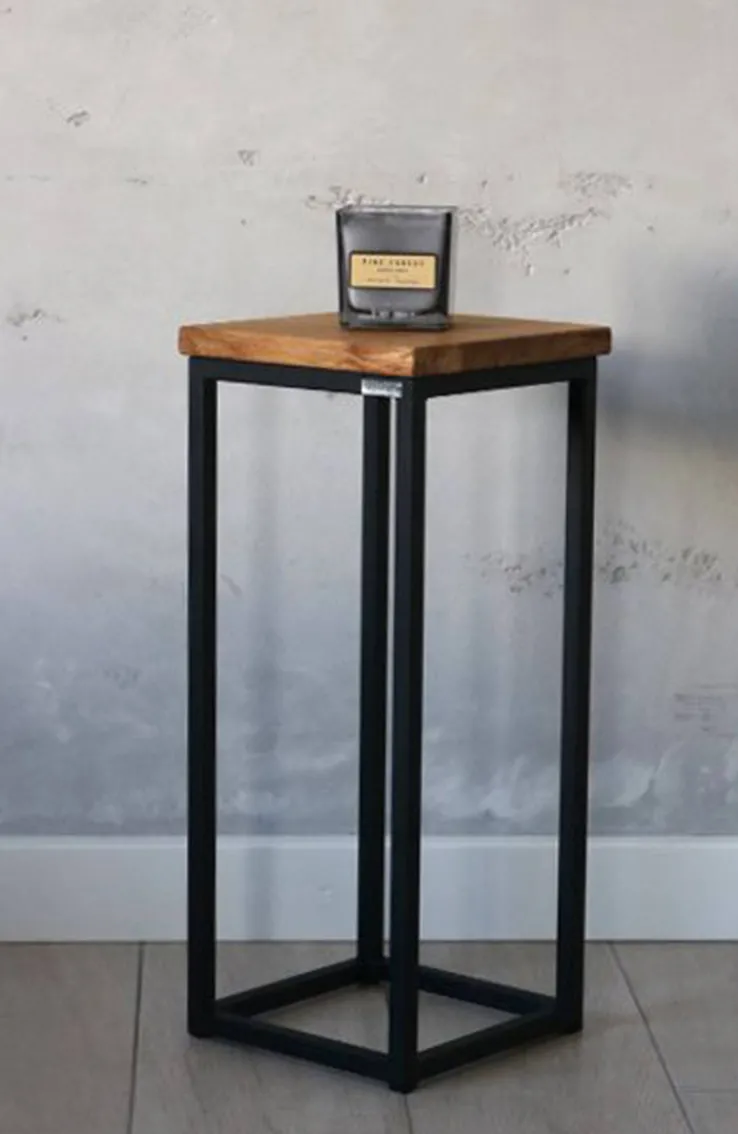 holz4home Blumenständer 21 x 50 cm Eiche natur geölt