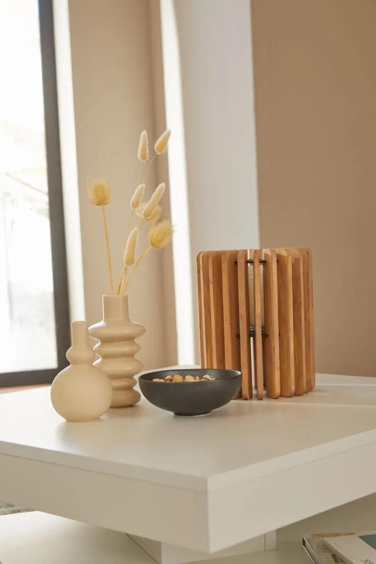 HOUSE OF NATURE Teelichthalter 25 cm Holz braun