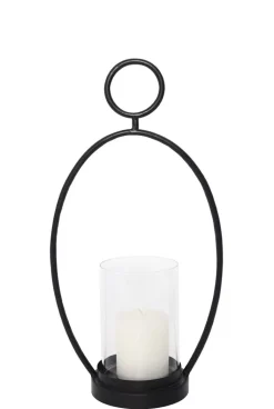 HOUSE OF NATURE Windlicht ANTAU 36 cm Metall /klar