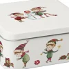 ihr Keksdose ELVES AT WORK Metall 65 x 15 x 15 cm Creme