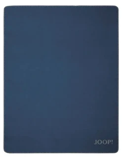 JOOP! Wohndecke MELANGE-DF 150 x 200 cm blau/grau