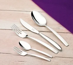 JUSTINUS Besteck-Set ALPHA 60-teilig Edelstahl