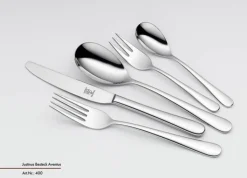 JUSTINUS Besteck-Set AVENTUS 30-teilig Edelstahl