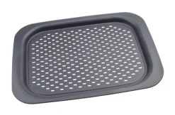 JUSTINUS Serviertablett 34 x 45,5 cm Kunststoff grau