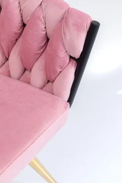 KARE DESIGN Armlehnenstuhl 2er Set rosa