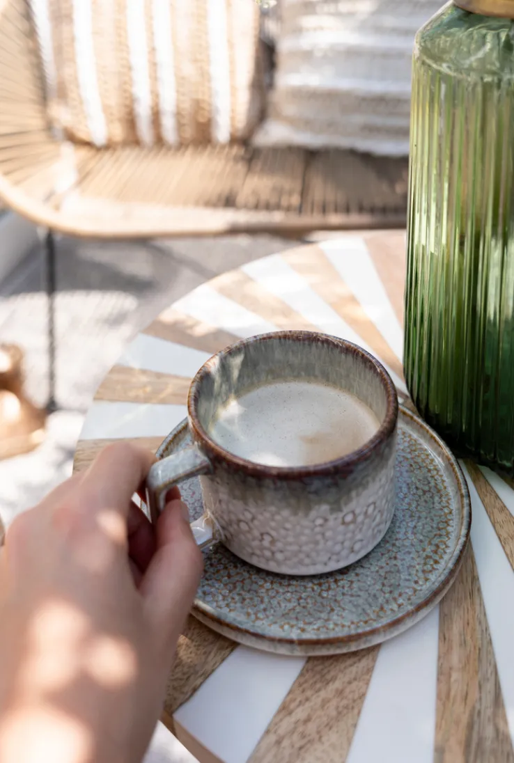 KARE DESIGN Beistelltisch DOMERO CIRQUE goldfarbig