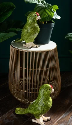 KARE DESIGN Beistelltisch rund BEAM 35 x 32 cm Stahl gold